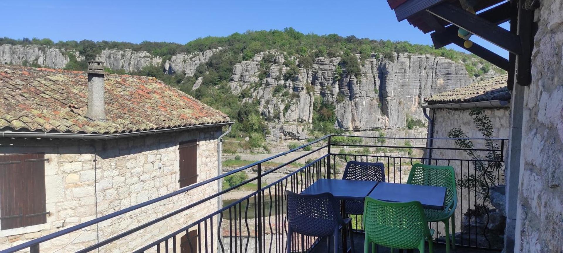 Maison Pierre Et Voute Au Coeur Du Village Balazuc Exterior foto
